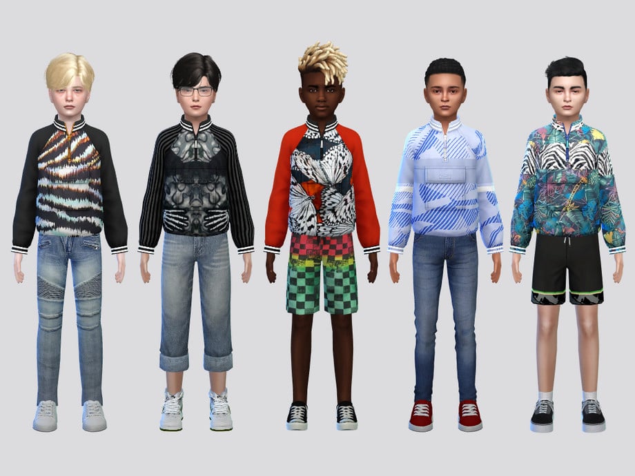 PrintedRunningJacketBoys