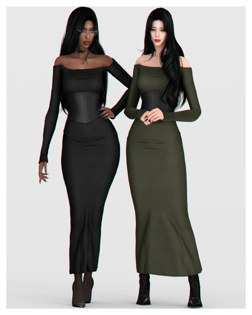 The Sims 4 Formal Wear CC: 54 Sets For Luxury CAS Gameplay 18 Rosa1