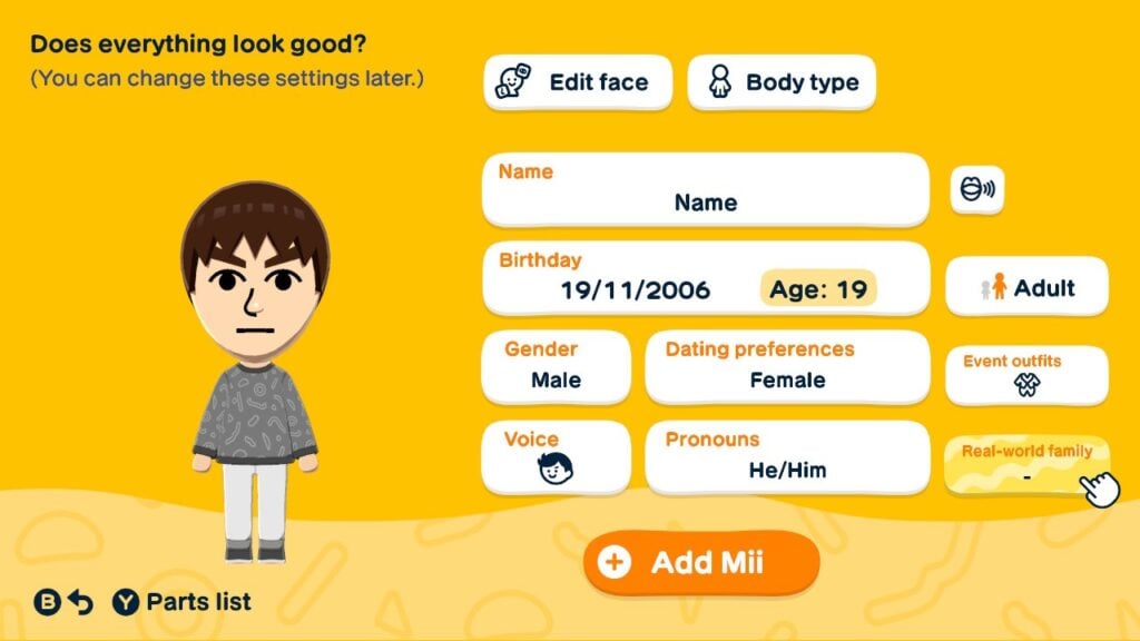 Mii Maker Comparison: From Miitopia to Tomodachi Life 23 Additional Mii info in Tomodachi Life: Living the Dream.