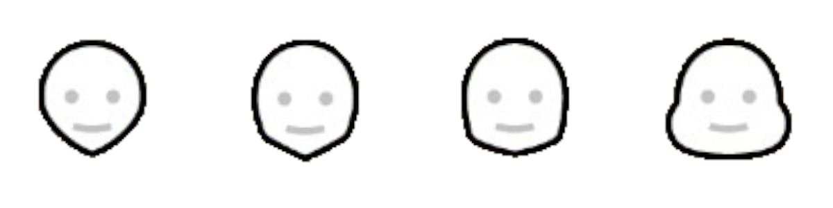 Mii Maker Comparison: From Miitopia to Tomodachi Life 7 Image of 4 new face shapes for Tomodachi Life: Living the Dream