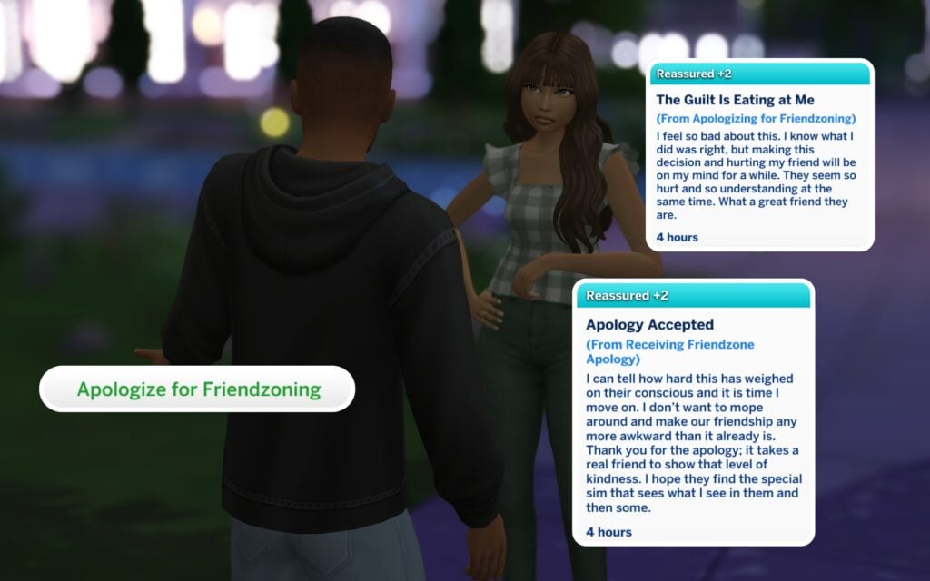 The Sims 4 Friendzone Mod: Guide to Love, Rejection, and New Story Opportunities 11 SC Screenshot 20
