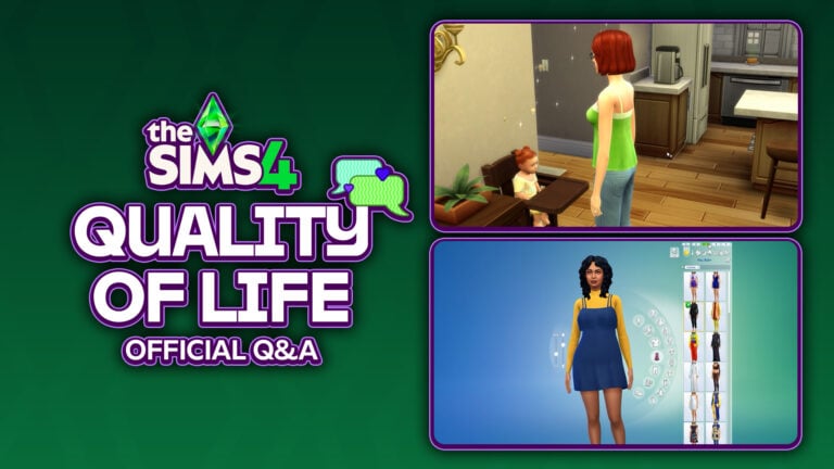 The Sims 4 Quality of Life Q&A: Developers Talk New Fixes and Features