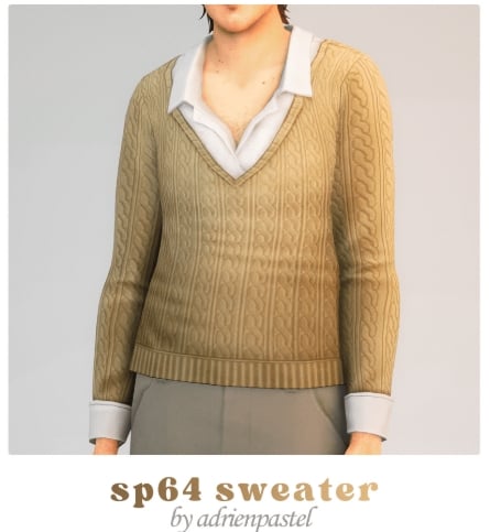 34 Beautiful Sims 4 Cottagecore CC Sets For The Coziest CAS Wardrobe 41 SP64Sweater