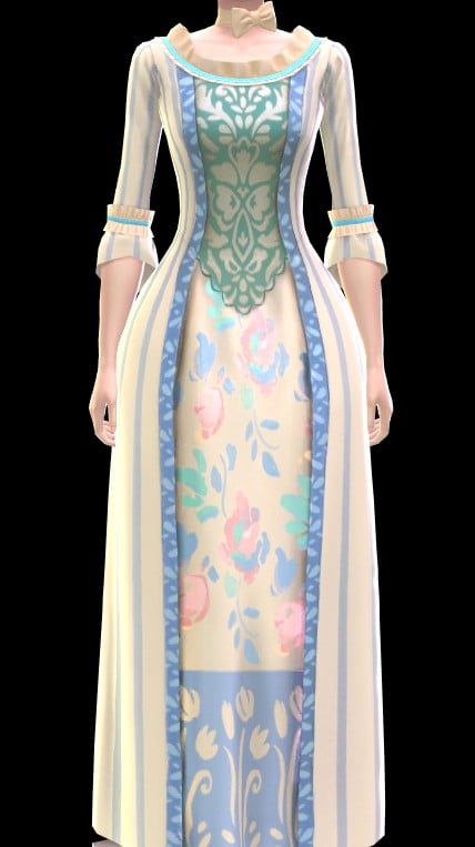 The Sims 4 Lady Bridgerton’s Masquerade Ball Fashion Kit Review: Belle of the Ball 42 Screenshot 2026 05 14 175140