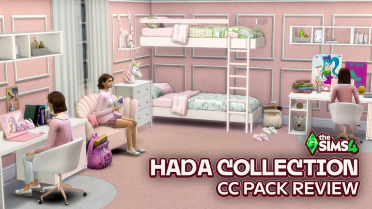 The Sims 4 Hada Set Overview: Perfect for Dreamy Teen Bedrooms