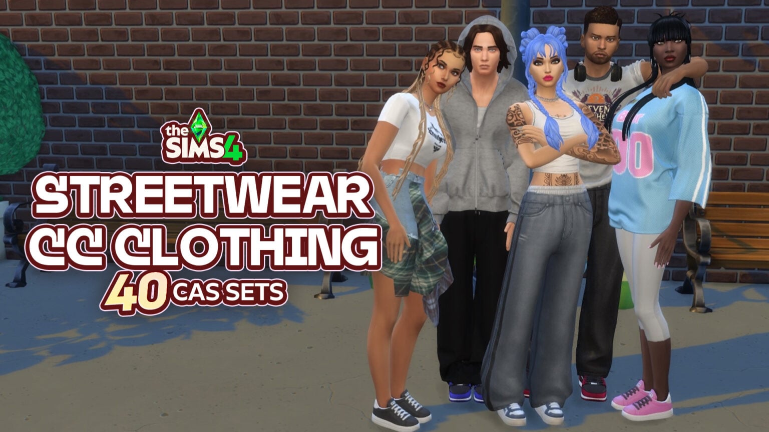 The Sims 4 Streetwear CC: 40 CAS Pieces For Trendy Outfits