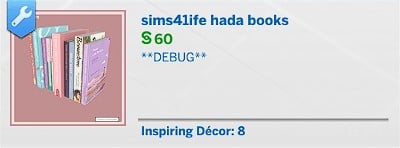The Sims 4 Hada Set Overview: Perfect for Dreamy Teen Bedrooms 15 Sims41ife Hada Books