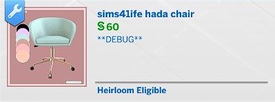The Sims 4 Hada Set Overview: Perfect for Dreamy Teen Bedrooms 8 Sims41ife Hada Chair