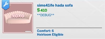 The Sims 4 Hada Set Overview: Perfect for Dreamy Teen Bedrooms 9 Sims41ife Hada Sofa