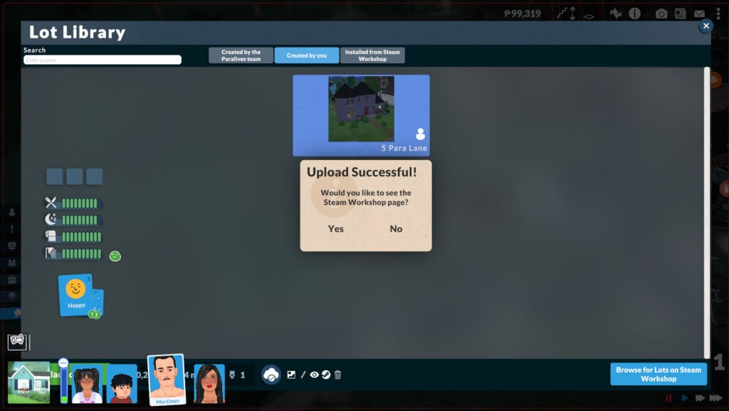 Paralives Steam Workshop Guide: How To Upload And Download Custom Creations And Mods 33 Steam Guide28