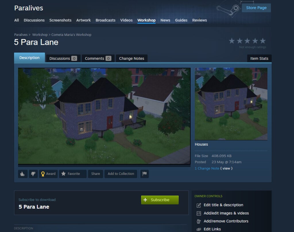 Paralives Steam Workshop Guide: How To Upload And Download Custom Creations And Mods 34 Steam Guide29