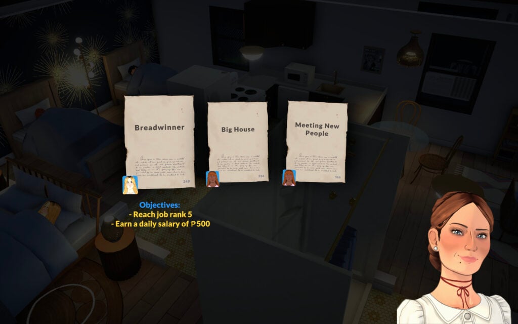 Choosing Your Level of Difficulty: Paralives Storytellers Guide 8 One of the story cards goals