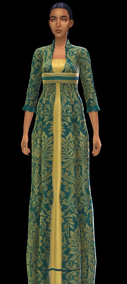 The Sims 4 Lady Bridgerton’s Masquerade Ball Fashion Kit Review: Belle of the Ball 17 TS4 x64 fpb 2026 05 14 15 40 23