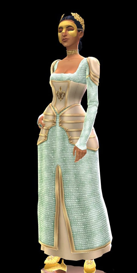 The Sims 4 Lady Bridgerton’s Masquerade Ball Fashion Kit Review: Belle of the Ball 35 TS4 x64 fpb 2026 05 14 17 21 47