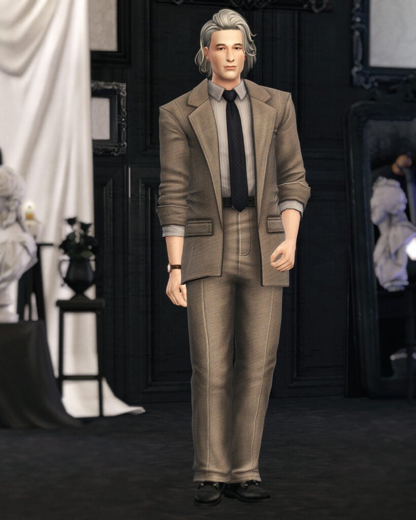 The Sims 4 Formal Wear CC: 54 Sets For Luxury CAS Gameplay 67 Tailored3