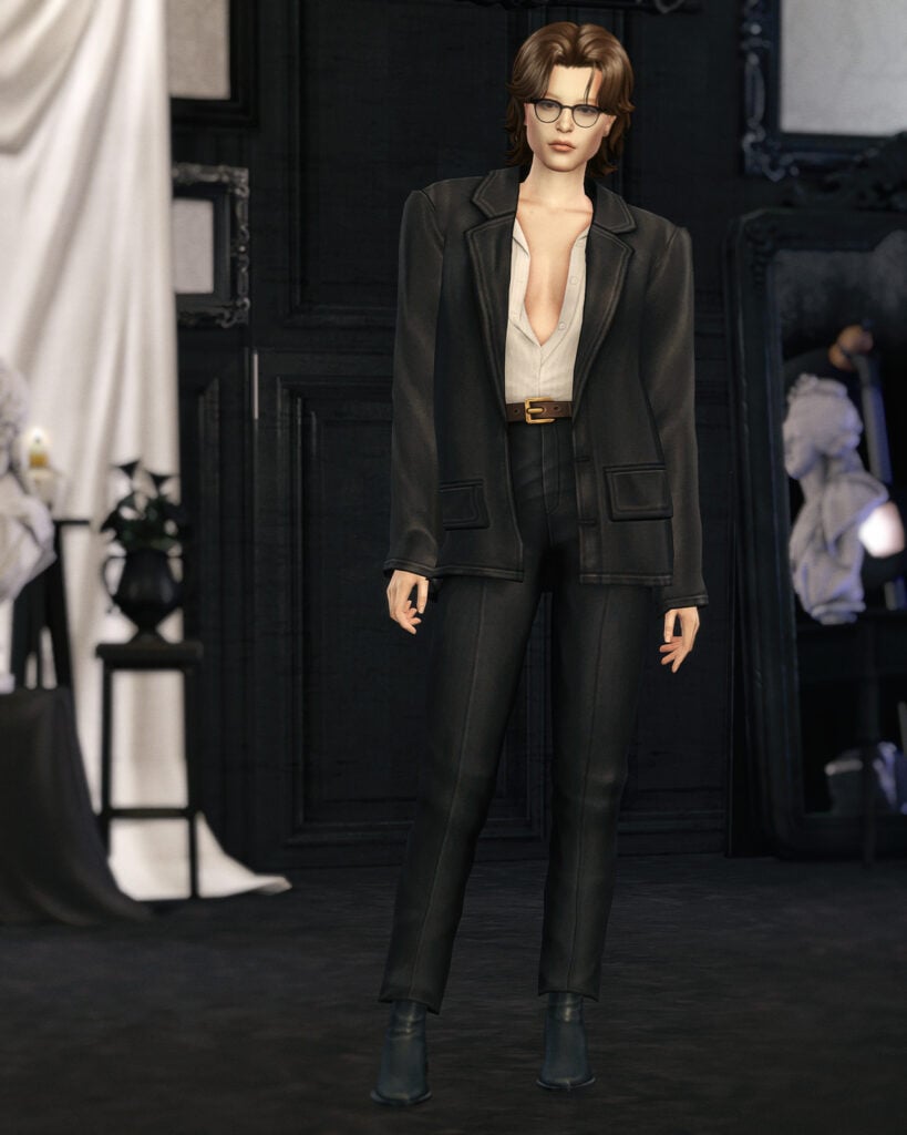 The Sims 4 Formal Wear CC: 54 Sets For Luxury CAS Gameplay 69 Tailored7