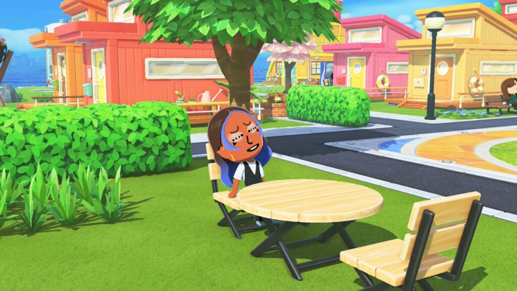 Custom mii features can look weird from angles other than front facing in Tomodachi Life