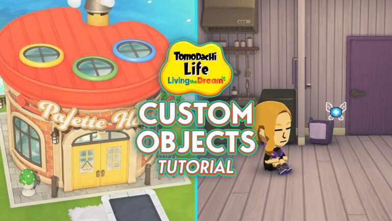 Palette House Guide: How to Make Custom Tomodachi Life Items In Living The Dream