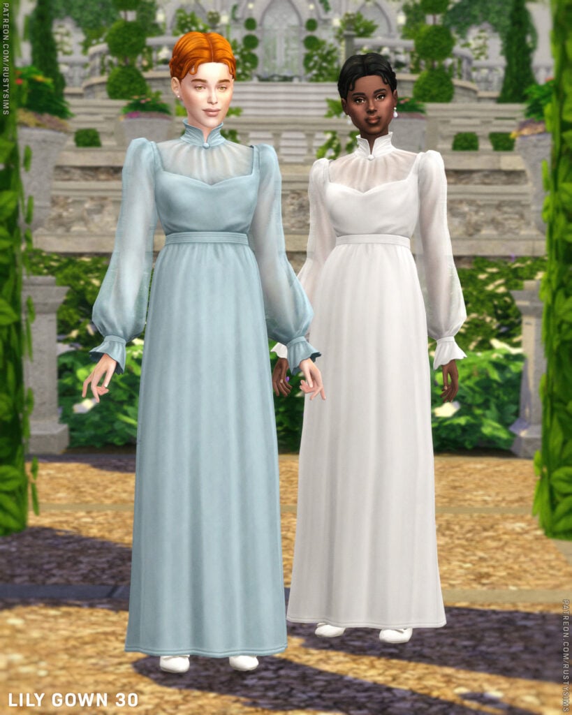 The Sims 4 Formal Wear CC: 54 Sets For Luxury CAS Gameplay 38 WhiteGarden4