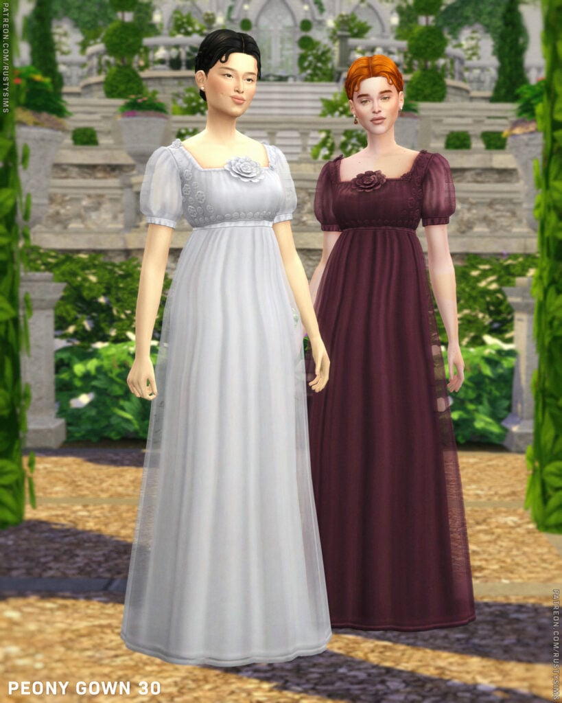The Sims 4 Formal Wear CC: 54 Sets For Luxury CAS Gameplay 39 WhiteGarden5