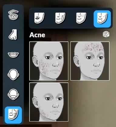 Exploring Paramaker Features in Paralives: Guide To Character Creator 66 facialacne