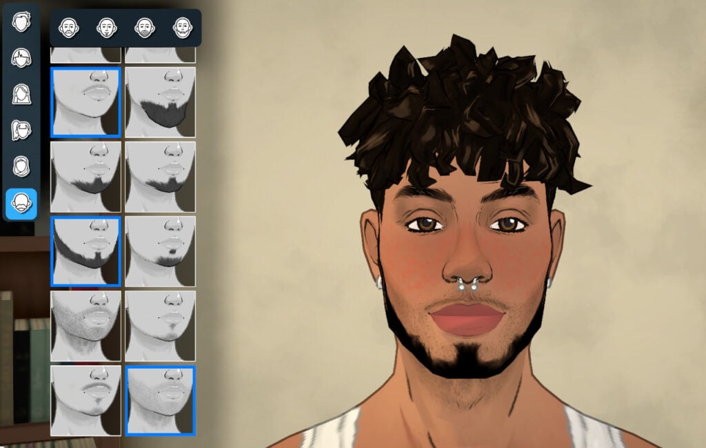 Exploring Paramaker Features in Paralives: Guide To Character Creator 61 facialhair1