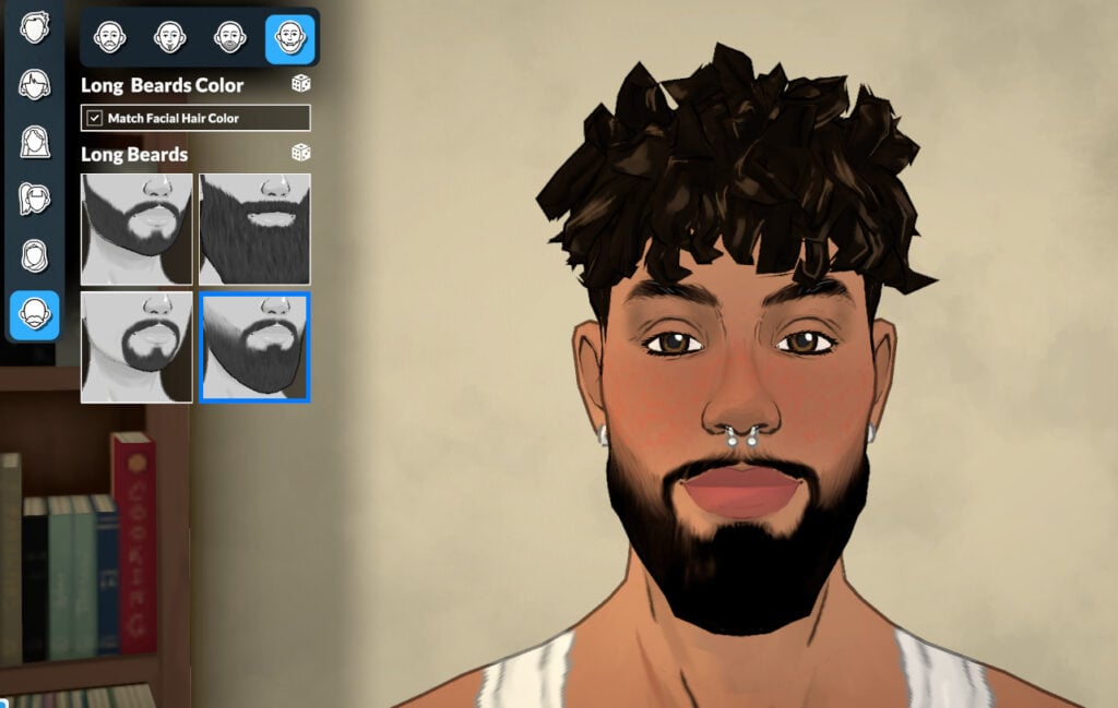 Exploring Paramaker Features in Paralives: Guide To Character Creator 62 facialhair2