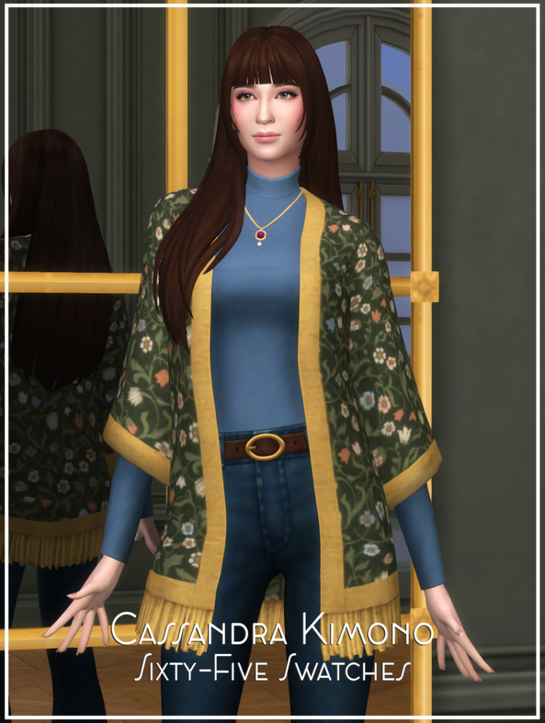 34 Beautiful Sims 4 Cottagecore CC Sets For The Coziest CAS Wardrobe 29 florence2