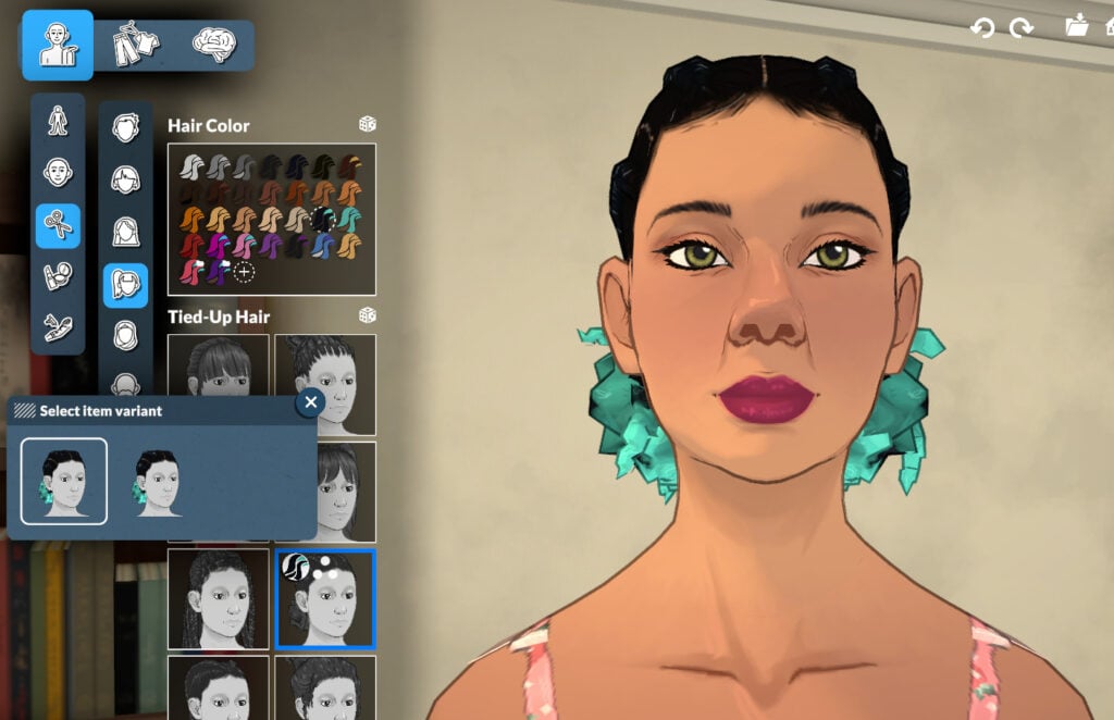 Exploring Paramaker Features in Paralives: Guide To Character Creator 71 hair6