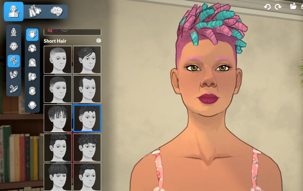 Exploring Paramaker Features in Paralives: Guide To Character Creator 68 hair9