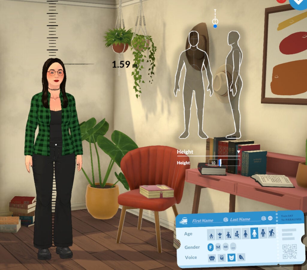 Exploring Paramaker Features in Paralives: Guide To Character Creator 12 height new