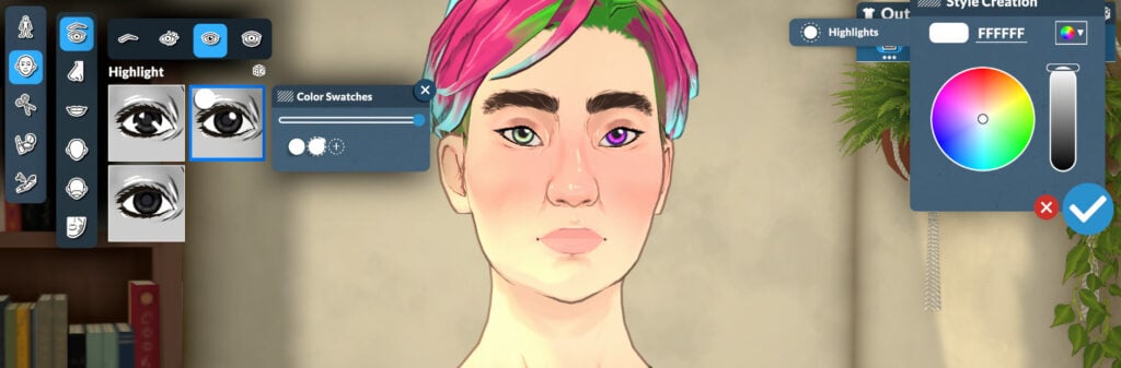 Exploring Paramaker Features in Paralives: Guide To Character Creator 40 highlight