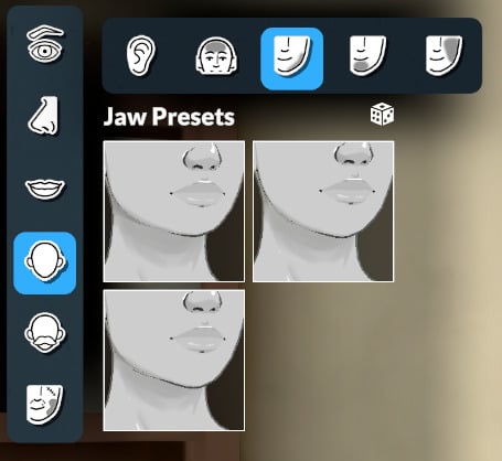 Exploring Paramaker Features in Paralives: Guide To Character Creator 54 jaw
