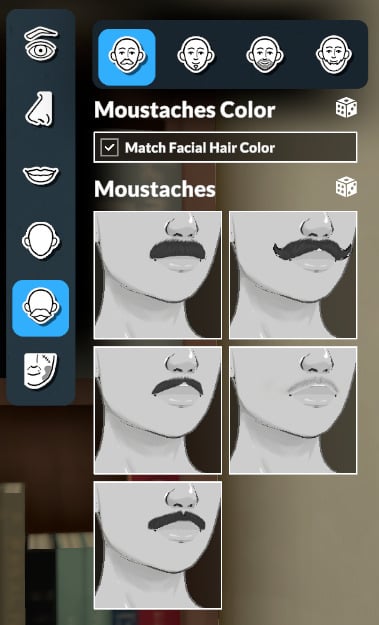 Exploring Paramaker Features in Paralives: Guide To Character Creator 57 moustache