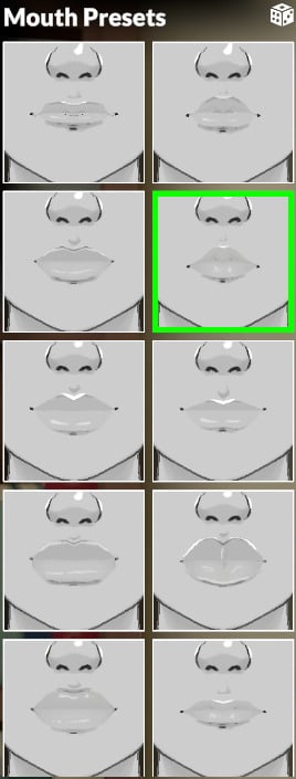 Exploring Paramaker Features in Paralives: Guide To Character Creator 48 mouth1