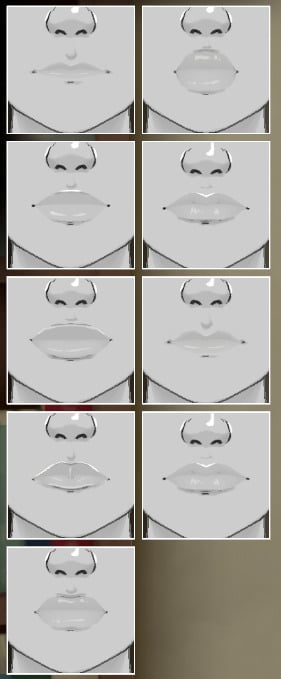 Exploring Paramaker Features in Paralives: Guide To Character Creator 49 mouth2
