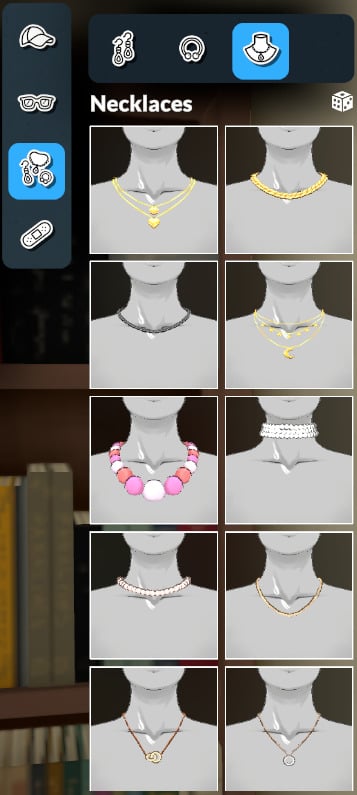 Exploring Paramaker Features in Paralives: Guide To Character Creator 98 necklace