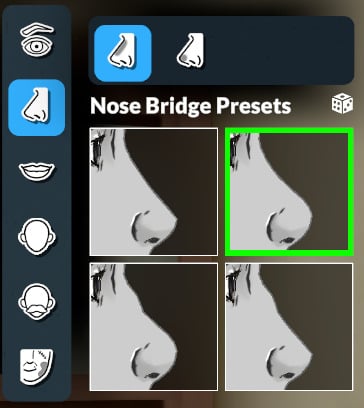 Exploring Paramaker Features in Paralives: Guide To Character Creator 46 nose bridge preset 2