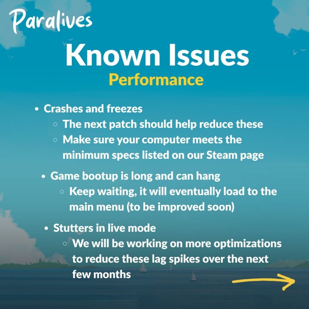 Paralives Bugs: Official Release Of Known Issues Getting Fixed 2 paralives bugs known issues1