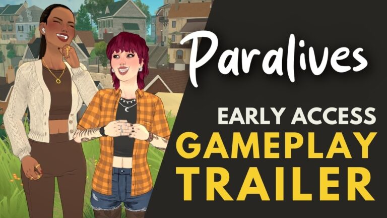 PREMIERE: Paralives Early Access Gameplay Trailer