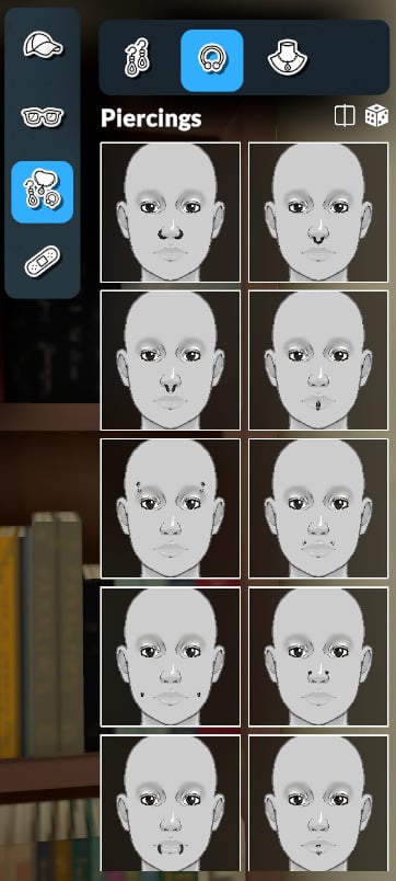Exploring Paramaker Features in Paralives: Guide To Character Creator 97 piercing