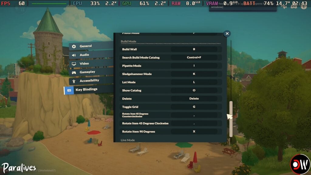 First Look At Paralives Steam Deck Performance 17 settings5