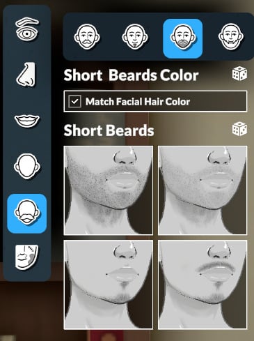 Exploring Paramaker Features in Paralives: Guide To Character Creator 59 shortfacialhair