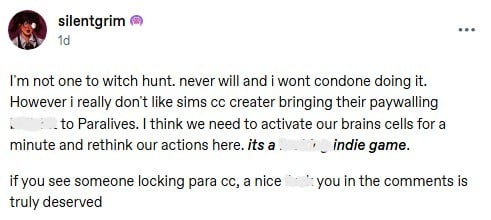 Paralives Mods And The Fast Approaching Early Access Culture 11 silentgrim 1