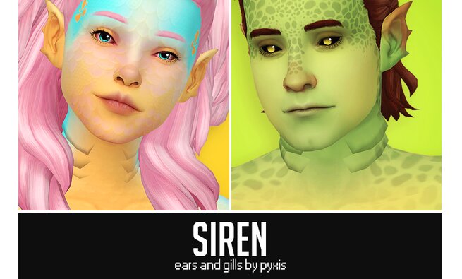 Additional The Sims 4 Mermaids Content (CC) for Island Living 8 siren
