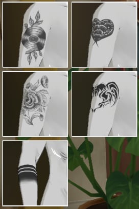 Exploring Paramaker Features in Paralives: Guide To Character Creator 82 tattoo3