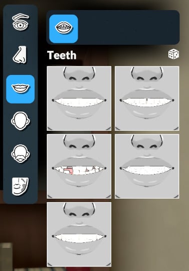 Exploring Paramaker Features in Paralives: Guide To Character Creator 50 teeth