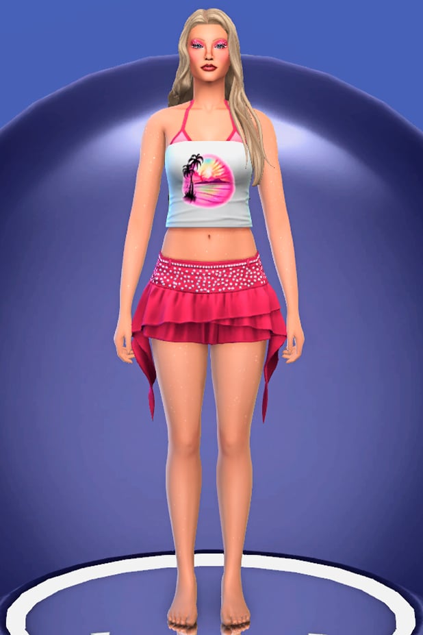 Zara Larsson's Iconic Style Featured In The Sims 4 Midnight Sun CC Collection: A Review 30 zaraa larsson look2