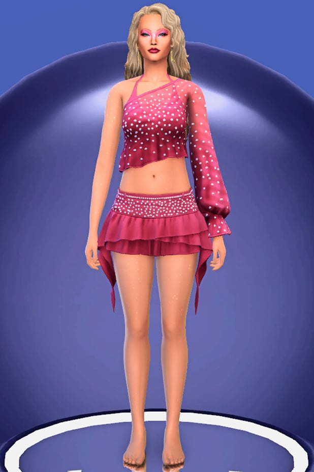 Zara Larsson's Iconic Style Featured In The Sims 4 Midnight Sun CC Collection: A Review 32 zaraa larsson look4
