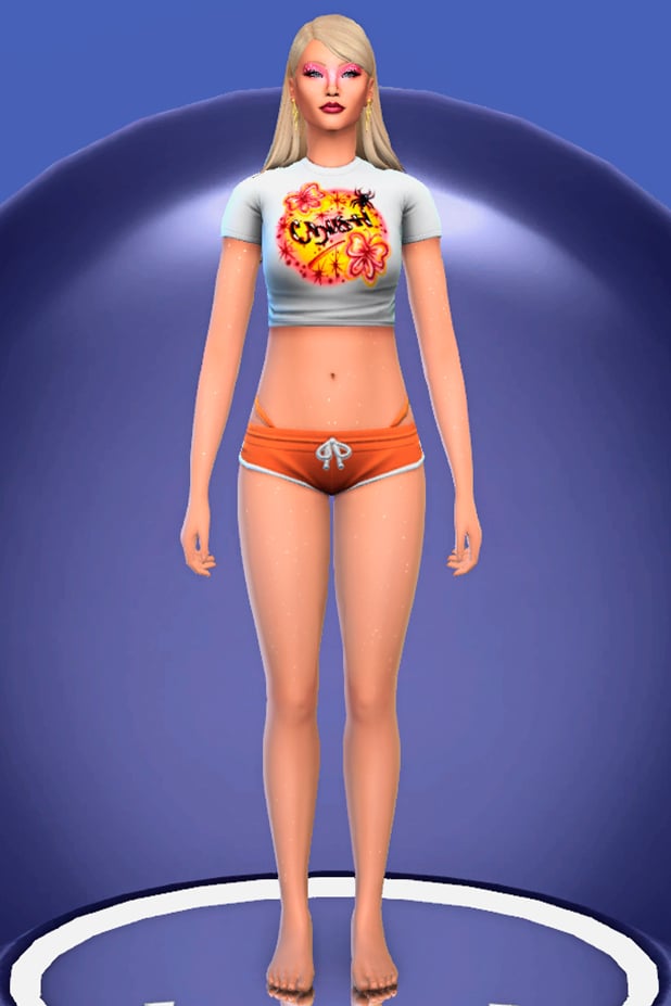 Zara Larsson's Iconic Style Featured In The Sims 4 Midnight Sun CC Collection: A Review 33 zaraa larsson look5